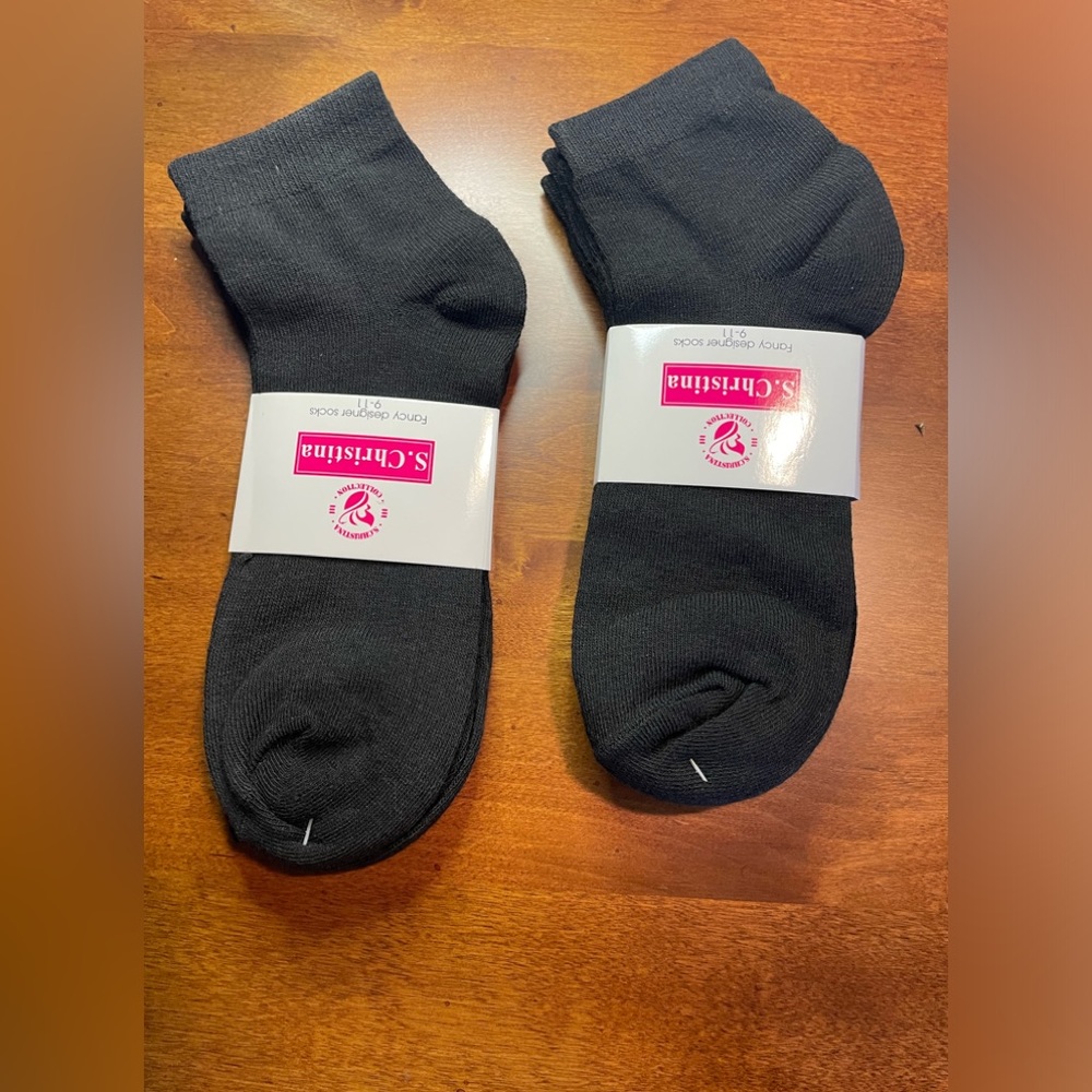 Socks. Women’s Black socks. New.